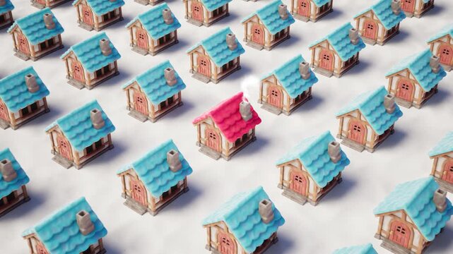 Finding the Right House Concept with Cute Miniature 3D Houses
