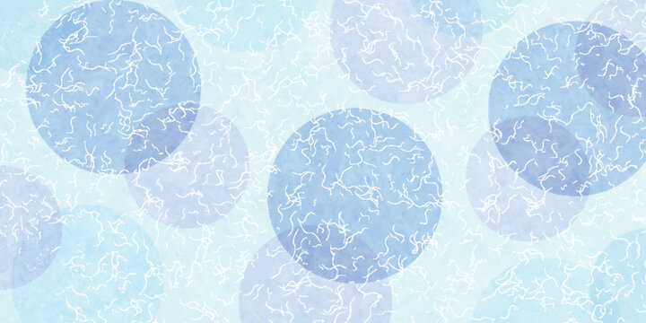 Soft Blue Polka Dot Pattern Abstract Background