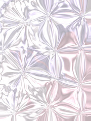 Fototapeta premium Abstract silver metallic illustration 2