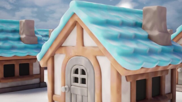 Choosing the Perfect Home in Crowded Housing Market Real Estate Animation