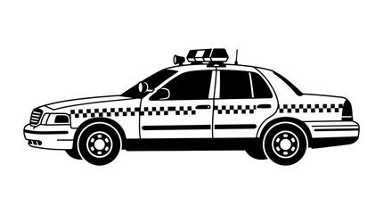 Police Car Vector Illustration © AAS CREATIVE