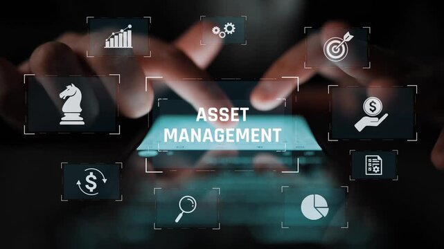 Asset management system showing investment planning, financial goal tracking, ROI analysis, and performance monitoring for efficient resource utilization Marrow