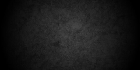 Fototapeta premium Dark black limestone old wall cement charcoal paint concrete blackboard and chalkboard background. abstract vein vintage Black granite slabs background