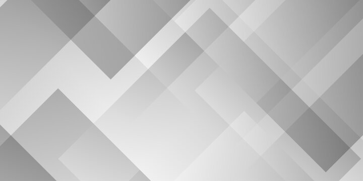 Abstract space square cube transparent paper geometric background. vector modern layer white and gray gradient material rectangle, rhombus shape web blank business template background.