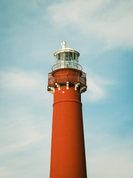 Barnegat Lighthouse in Barnegat Light, New Jersey