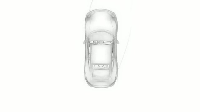 Image of a moving car