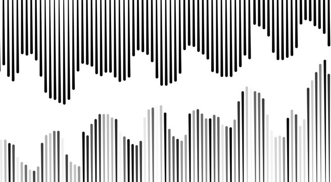 Simple modern background featuring asymmetrical vertical parallel lines
