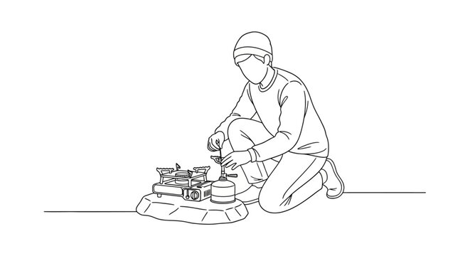 Person working with pottery on a spinning wheel.