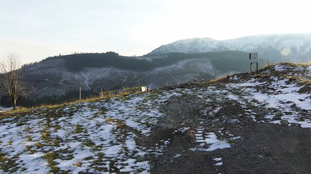 Hillsides near Vysoke Tatry, Slovakia.
