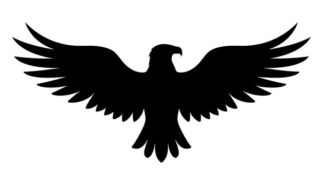 eagle with wings