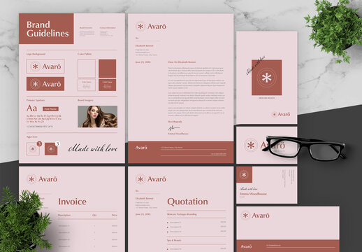 Brown And Black Spa Beauty Brand Guidelines
