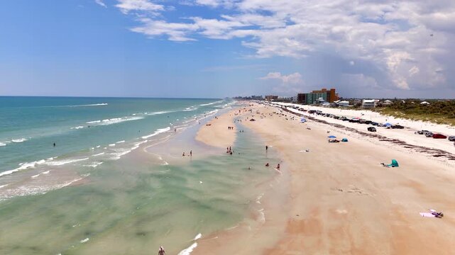 New Smyrna Beach stock video 2026