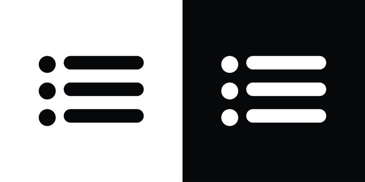 Menu icon line design series
