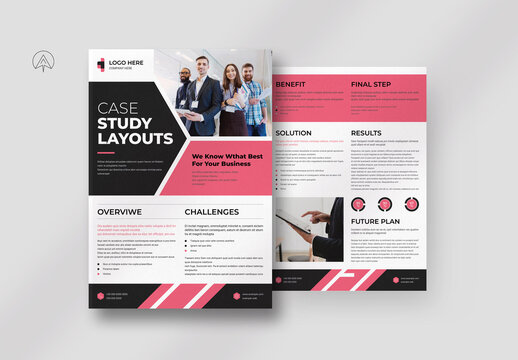 Case Study Flyer Layout