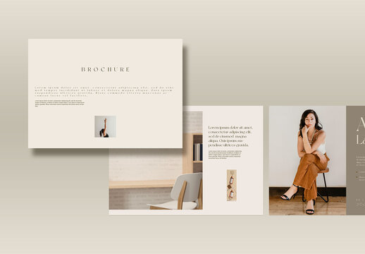 A4 Landscape Mockup