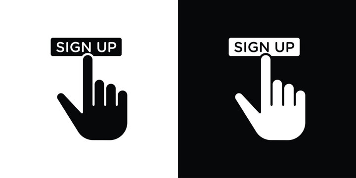 Sign up icon