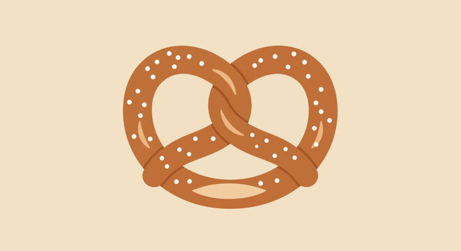soft pretzel illustration