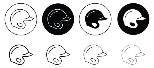 Motorcycle helmets are displayed in various illustrations and line drawings. © ZAY