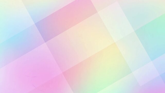 Abstract Geometric Pastel Gradient Pattern 4K