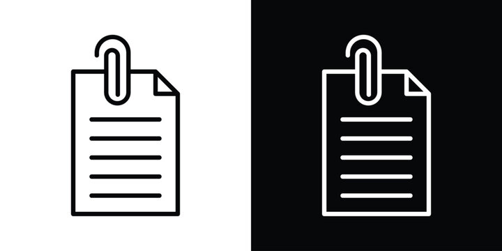 Attach document icon