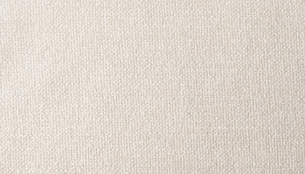 Light gray, of white heather canvas swatch background texture. Seamless fabric material backdrop pattern.