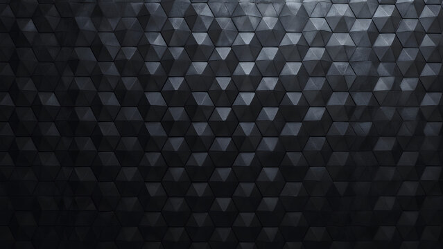Dark gray geometric pattern