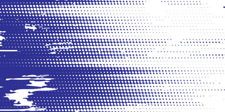 Abstract halftone wave dots background. Futuristic twisted grunge pattern, dots, circles. Vector modern optical pop art texture for posters, business cards and etc