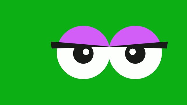 eyes sleepy purple lids unamused bored frown premium stock asset element for professional video creators. this specialized graphic layer is optimized perfectly for overlay design