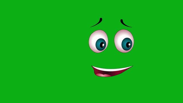 face nervous hesitant sheepish grin doubt worry premium stock asset element for professional video creators. this specialized graphic layer is optimized perfectly for overlay