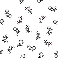 bicycle transport vector seamless pattern bicycle transport sign illustration © vectorwin
