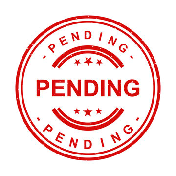 Current Status Submission Under Review &ndash; Processing Delay Evaluation Approval isolated on transparent background
