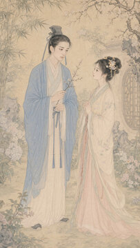 Yingning Speaking the Unspeakable Aloud Traditional Chinese Folklore Illustration