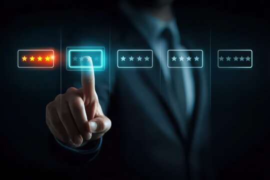 A professional client reviews the brand advertising results from a recent marketing campaign and promotion designed for a specific niche audience.