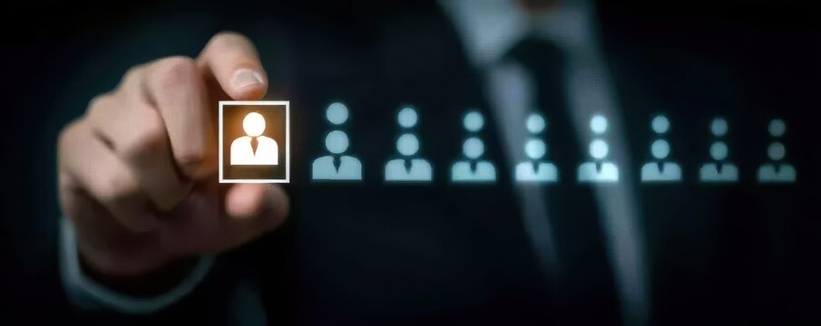 Group recruitment means hiring a candidate; an interview allows talent to make an employee start a career.