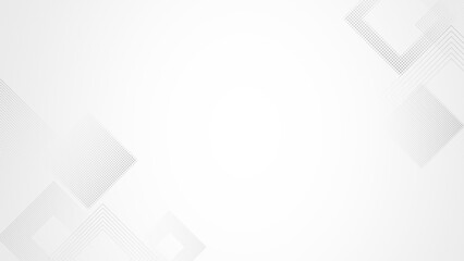 Fototapeta premium Abstract white background with subtle geometric square shapes and soft gradients.