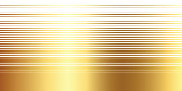 Gold and white striped background with horizontal lines fading into a bright white gradient.