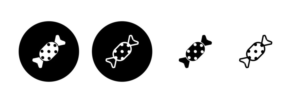 Candy icon logo design. candy sign and symbol.