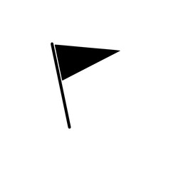 Professional Football Corner Flag Symbol With Clean Minimal Sports Design Vector illustration © Roni