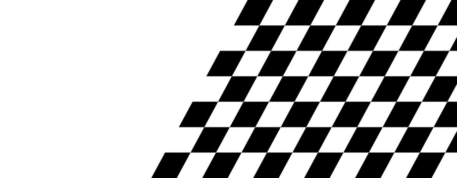 Abstract checkered flag pattern background.