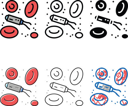 nanorobotics modern technology color icon diversity vector. nanorobotics modern technology sign. isolated symbol