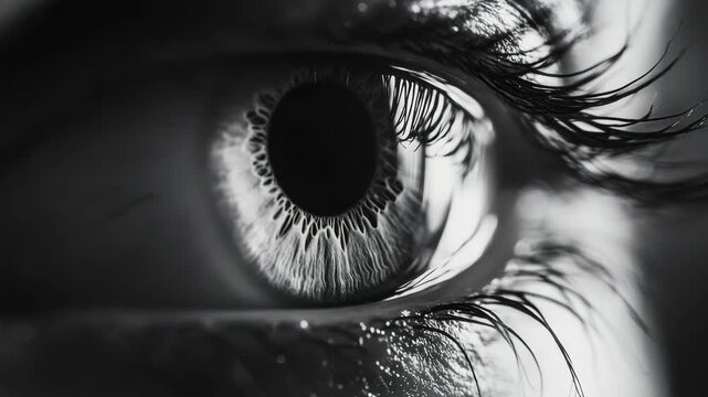 Eye's Close-up Detail
