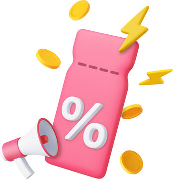 Voucher card cash back template design with coupon