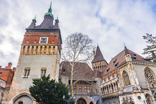 Vajdahunyad vara (Vajdahunyad Castle), Budapest, Hungary