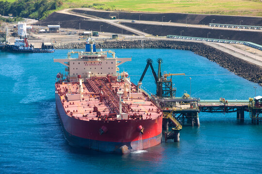 Oil terminal on St Lucia