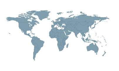 Naklejka premium Modern new worldmap for horizontal 10 illustration image graphic for design projects presentations digital media marketing visuals professional commer
