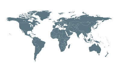 Fototapeta premium world map horizontal ancient 08 illustration image graphic for design projects presentations digital media marketing visuals professional commercial c