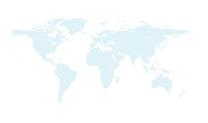 Fototapeta premium Modern worldmap for horizontal 08 illustration image graphic for design projects presentations digital media marketing visuals professional commercial