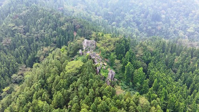 Karang Gemantung: A Hidden Paradise in Banjarnegara. Camera tracks out.