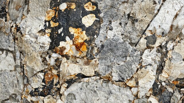 Diorite slab texture, natural stone surface for interior design.
