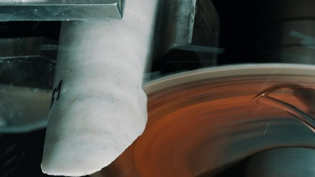 High-Speed Grinding Wheel Macro in Precision Industrial Machining